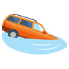 Flooded damaged